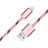 Charger USB Data Cable Charging Cord L10 for Apple iPod Touch 5 Pink