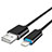 Charger USB Data Cable Charging Cord L13 for Apple iPod Touch 5 Black