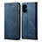 Cloth Case Stands Flip Cover B01S for Samsung Galaxy A51 5G Blue