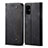 Cloth Case Stands Flip Cover B01S for Samsung Galaxy M40S Black