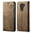Cloth Case Stands Flip Cover B01S for Xiaomi Redmi Note 9