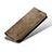 Cloth Case Stands Flip Cover B03S for Samsung Galaxy S21 Plus 5G Khaki