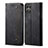 Cloth Case Stands Flip Cover for Apple iPhone 12 Pro Black