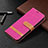 Cloth Case Stands Flip Cover for Apple iPhone 14 Pro Hot Pink