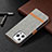 Cloth Case Stands Flip Cover for Apple iPhone 14 Pro Max Gray