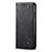 Cloth Case Stands Flip Cover for Huawei Honor 30 Black