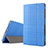 Cloth Case Stands Flip Cover for Huawei Mediapad M2 8 M2-801w M2-803L M2-802L Blue