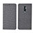 Cloth Case Stands Flip Cover for Oppo Reno2 Z Gray