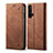 Cloth Case Stands Flip Cover for Realme X50 5G Orange