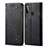 Cloth Case Stands Flip Cover for Samsung Galaxy A11 Black