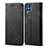 Cloth Case Stands Flip Cover for Samsung Galaxy M42 5G Black