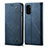 Cloth Case Stands Flip Cover for Samsung Galaxy S20 FE 5G Blue