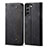 Cloth Case Stands Flip Cover for Samsung Galaxy S21 5G Black