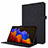 Cloth Case Stands Flip Cover for Samsung Galaxy Tab S7 11 Wi-Fi SM-T870 Black