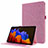 Cloth Case Stands Flip Cover for Samsung Galaxy Tab S7 11 Wi-Fi SM-T870 Pink