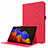 Cloth Case Stands Flip Cover for Samsung Galaxy Tab S7 11 Wi-Fi SM-T870 Red