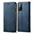 Cloth Case Stands Flip Cover for Xiaomi Mi 10T Pro 5G Blue