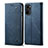 Cloth Case Stands Flip Cover for Xiaomi Mi 11X Pro 5G Blue