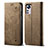 Cloth Case Stands Flip Cover for Xiaomi Mi 12 5G