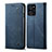 Cloth Case Stands Flip Cover for Xiaomi Poco X5 Pro 5G Blue