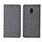 Cloth Case Stands Flip Cover for Xiaomi Redmi 8A Gray