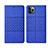 Cloth Case Stands Flip Cover H01 for Apple iPhone 11 Pro Blue