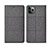 Cloth Case Stands Flip Cover H01 for Apple iPhone 11 Pro Max Gray