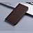 Cloth Case Stands Flip Cover H01 for Apple iPhone 13 Pro Brown