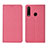 Cloth Case Stands Flip Cover H01 for Huawei P30 Lite Pink