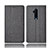 Cloth Case Stands Flip Cover H01 for OnePlus 7T Pro Gray