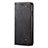 Cloth Case Stands Flip Cover H01 for OnePlus 8 Pro Black