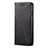 Cloth Case Stands Flip Cover H01 for Oppo K7 5G Black