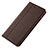 Cloth Case Stands Flip Cover H01 for Samsung Galaxy A70 Brown