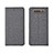 Cloth Case Stands Flip Cover H01 for Samsung Galaxy A80 Gray