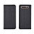 Cloth Case Stands Flip Cover H01 for Samsung Galaxy A90 4G Black