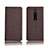 Cloth Case Stands Flip Cover H01 for Xiaomi Mi 9T Brown