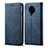 Cloth Case Stands Flip Cover H01 for Xiaomi Redmi K30 Pro Zoom Blue