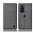 Cloth Case Stands Flip Cover H12P for Motorola Moto Edge X30 5G