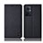 Cloth Case Stands Flip Cover H12P for OnePlus Nord N20 5G Black