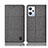 Cloth Case Stands Flip Cover H12P for Oppo K10X 5G Gray