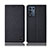 Cloth Case Stands Flip Cover H12P for Oppo K9S 5G Black