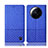 Cloth Case Stands Flip Cover H12P for Xiaomi Mi 12S Ultra 5G Blue