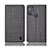 Cloth Case Stands Flip Cover H13P for Motorola Moto G50