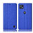 Cloth Case Stands Flip Cover H13P for Motorola Moto G50 5G Blue