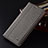 Cloth Case Stands Flip Cover H13P for Samsung Galaxy S21 Plus 5G Gray