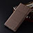 Cloth Case Stands Flip Cover H14P for Motorola Moto Edge 20 Lite 5G Brown