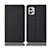 Cloth Case Stands Flip Cover H14P for Motorola Moto G32 Black