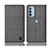 Cloth Case Stands Flip Cover H14P for Motorola Moto G41