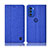 Cloth Case Stands Flip Cover H14P for Motorola Moto G51 5G