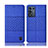 Cloth Case Stands Flip Cover H14P for Oppo K9S 5G Blue